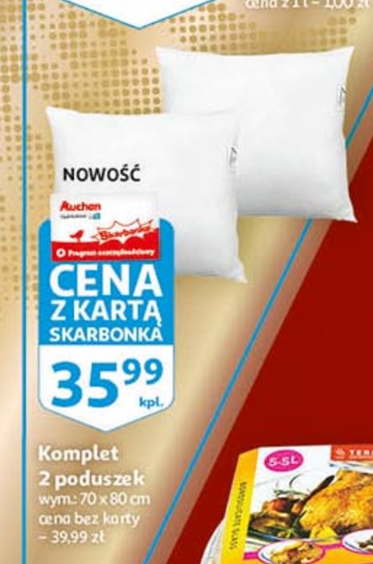 Poduszka 70x80 cm promocja w Jysk