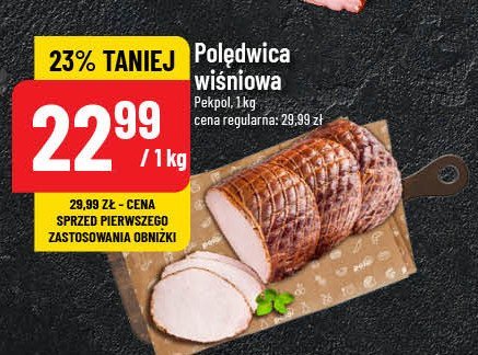 Polędwica wiśniowa Pekpol promocja w POLOmarket