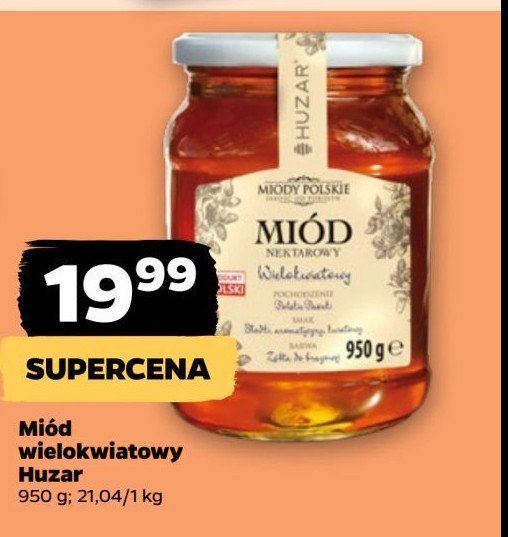 Miód wielokwiatowy Miody polskie promocja w Netto