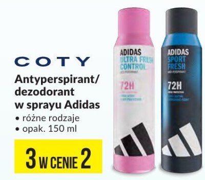Antyperspirant/dezodorant w sprayu Adidas różne rodzaje promocja w Makro