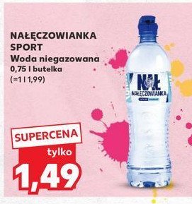 Woda niegazowana Nałęczowianka sport promocja