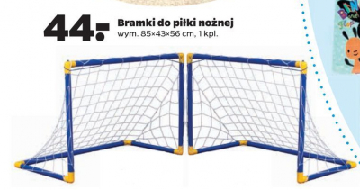 Bramki do pi艂ki no偶nej 85 x 43 x 56 cm promocja