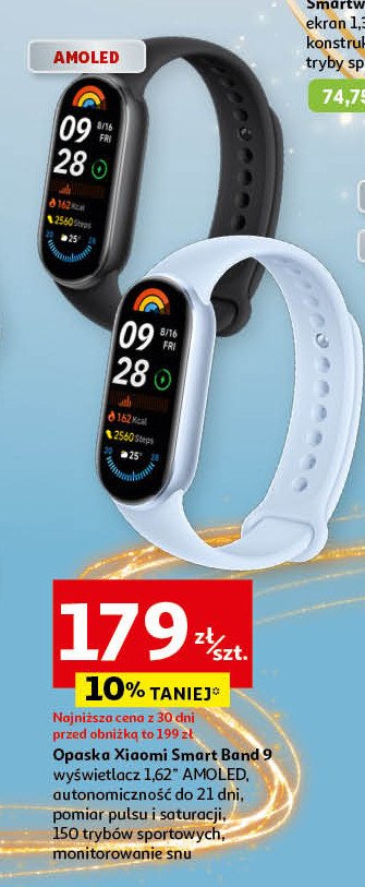 Opaska mi smart band 9 Xiaomi promocja