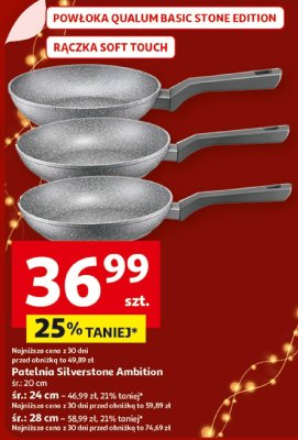 Patelnia Silverstone Ambition śr.: 20 cm promocja w Auchan
