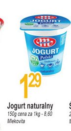 Jogurt polski naturalny Mlekovita promocja