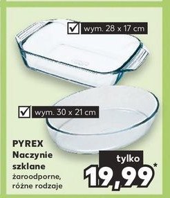Naczynie żaroodporne owalne 30 x 21 cm Pyrex promocja