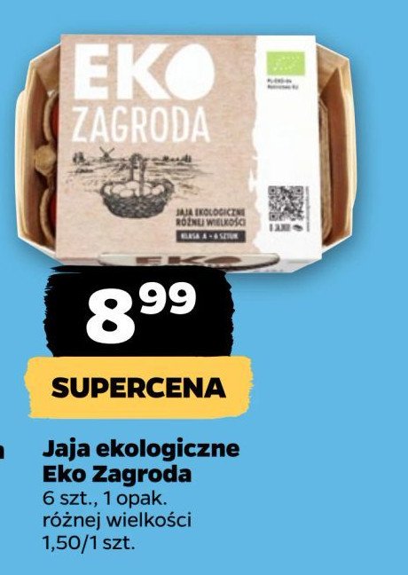 Jaja Ekozagroda promocja w Netto