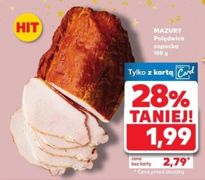 Polędwica sopocka 100 g promocja w Kaufland