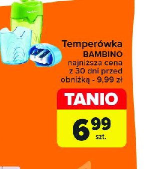 Temperówka z pojemnikiem Bambino st.majewski promocja