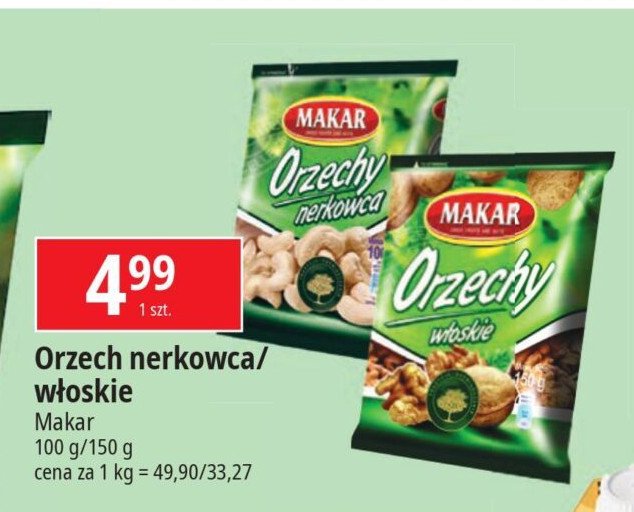 Orzechy włoskie Makar promocja