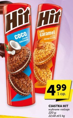 Ciastka Hit Salty Caramel promocja w Groszek