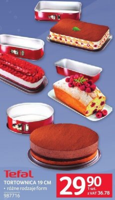 Tortownica 19 cm Tefal promocja w Selgros