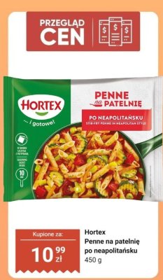 Penne na patelnię po neapolitańsku Hortex promocja w Dino