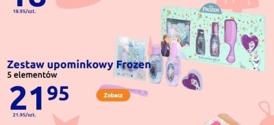 Zestaw upominkowy Frozen 5 elementów promocja w Action