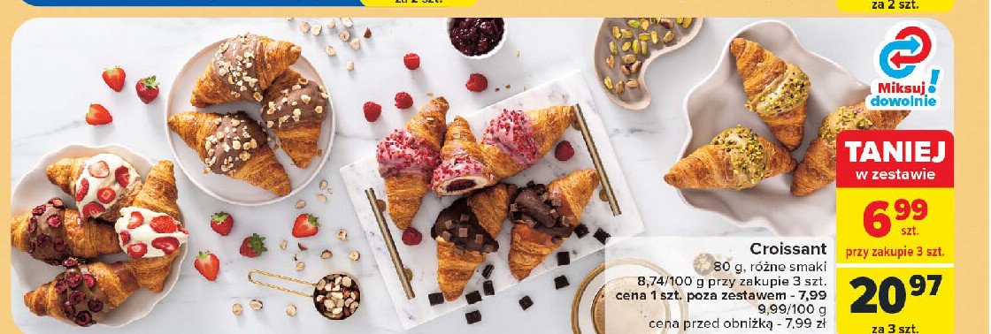 Rogalik croissant promocja