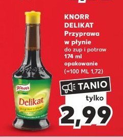 Przyprawa w płynie Knorr delikat promocja