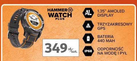 Smartwatch watch plus Hammer (telefony) promocja