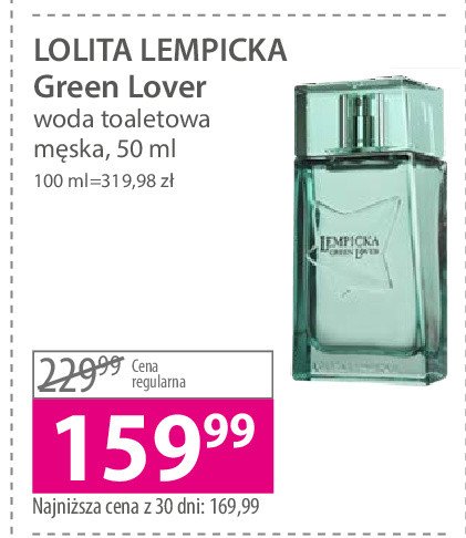 Woda toaletowa Lolita lempicka green lover promocja