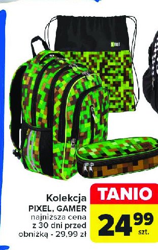 Plecak 4-komorowy master gamer pixele St. right promocja