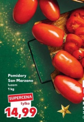 Pomidory San Marzano luzem 1 kg promocja w Kaufland
