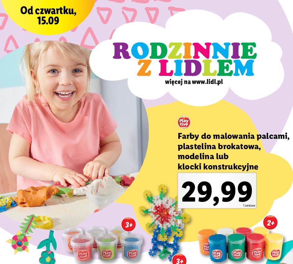 Klocki konstrukcyjne Playtive promocja