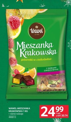 Czekolada Wawel Mieszanka Krakowska 1 kg promocja w Selgros