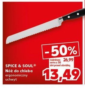 Noż do chleba Spice&soul promocja w Kaufland