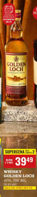 Whisky Golden Loch 200 ML promocja w Biedronka