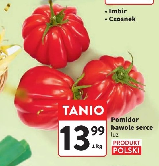 Pomidory bawole serce polska promocja