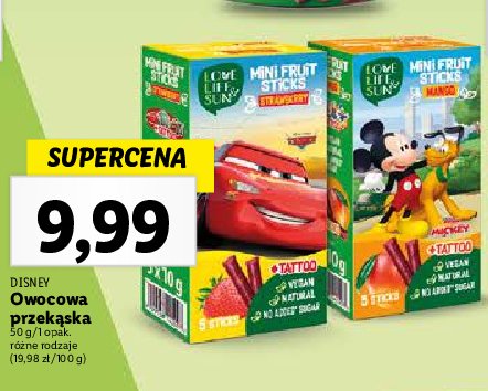 Przekąska owocowa truskawka Love life & sun Love life & sun (marka) promocja