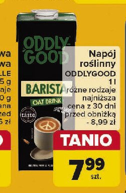 Napój owsiany barista Oddly good promocja