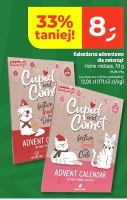 Kalendarze adwentowe dla zwierząt różne rodzaje promocja w Dealz