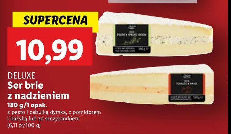 Ser brie szczypiorek Deluxe promocja