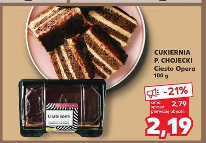 Ciasto opera Chojecki promocja w Kaufland