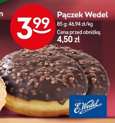 Pączek Wedel promocja w Żabka