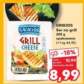 Grill cheese Grikios promocja
