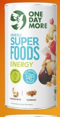 Muesli Super Foods Energy One Day More promocja w One Day More
