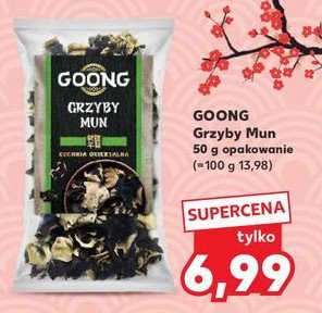 Grzyby mun Goong promocja w Kaufland