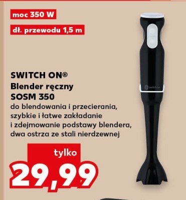 Blender ręczny SOSM 350 promocja w Kaufland