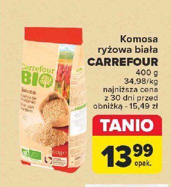 Komosa ryżowa biała Carrefour bio promocja