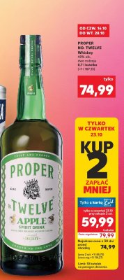 Whiskey Proper No. Twelve 0,7l promocja