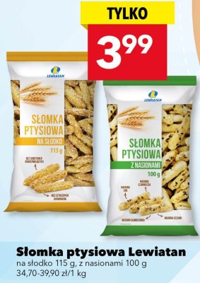 Słomka ptysłowa Lewiatan promocja w LEWIATAN