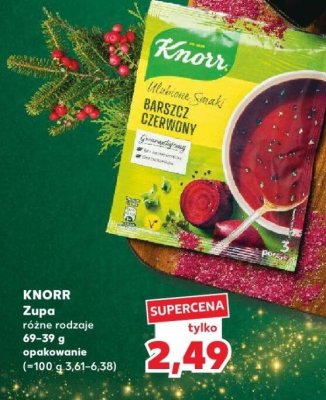 Zupa barszcz czerwony  promocja w Kaufland