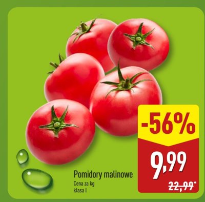 Pomidory malinowe promocja w Aldi