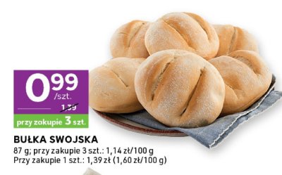Bułka swojska promocja w Stokrotka