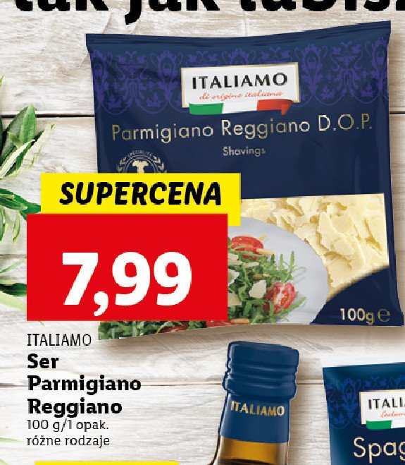 Ser parmigiano reggiano płatki Italiamo promocje