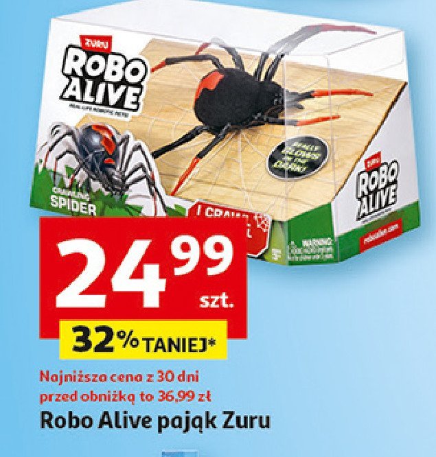 Pająk Zuru promocja