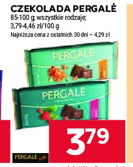 Czekolada mleczna z kawałkami orzecha laskowego Pergale promocja