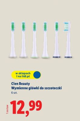 Wymienne główki do szczoteczki do zębów promocja w Lidl
