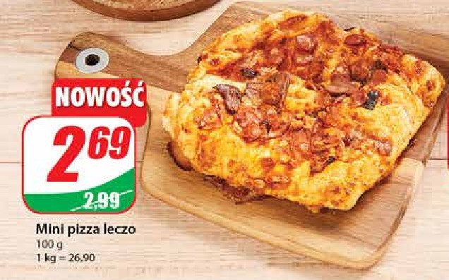 Mini pizza leczo promocja